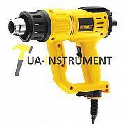 Пистолет горячего воздуха DeWALT 2000Вт, 50-600 С, регул-ка, ЖКИ, 2 насадки., шт Кременчуг