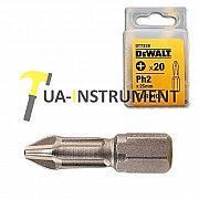 Бита торсионная DeWALT "Extra Grip" Ph2, L=25мм,20шт, шт Кременчуг