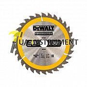 Диск пильный DeWALT, 160х20мм, 30z (WZ/ATB), +10 град, шт Кременчуг