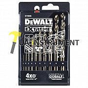 Набор сверл по металлу DeWALT "COBALT" EXTREME, d=1-10 мм,10 шт.,кейс, шт Кременчуг