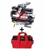 Компрессор автомобильный 12В INTERTOOL AC-0003 + Сумка инструментальная Intertool BX-9005 Кременчуг