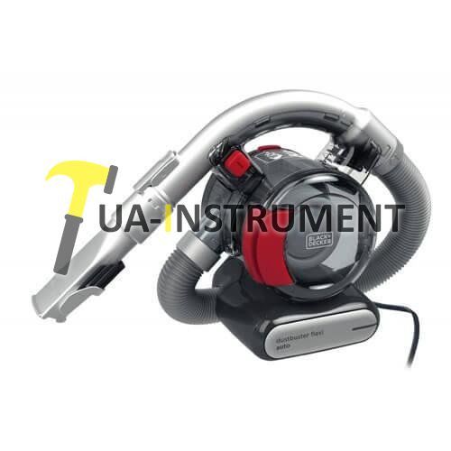 Пылесос автомобильный BLACK+DECKER FLEXI, 12В (автосеть), воздушная мощность 12,5 Вт, воздушный пото Кременчуг - изображение 1
