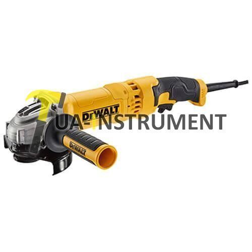 Угловая шлифмашина DeWALT, 1500 Вт, 10500 об/мин, d=125 мм, 2,6 кг, шт Кременчуг - изображение 1