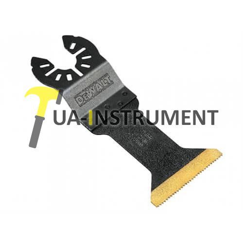 Полотно пильное погружное DeWALT для DWE315, DCS355, ширина 44мм, глубина пропила 55мм, 18 зуб/дюйм. Кременчуг - изображение 1