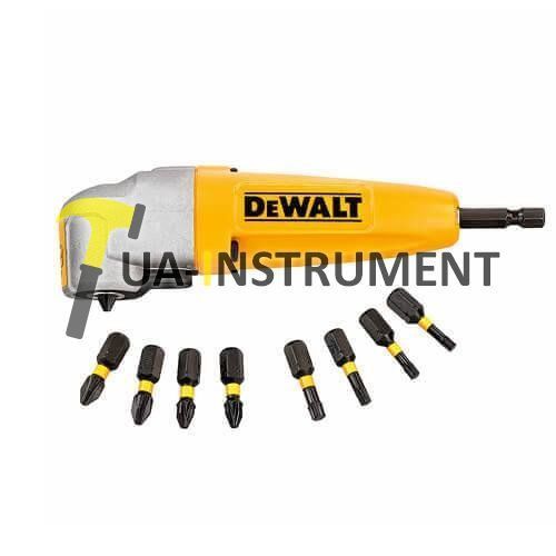 Насадка угловая для дрелей и шуруповертов с торсионными битами DeWALT "EXTREME IMPACT", шт Кременчуг - изображение 1
