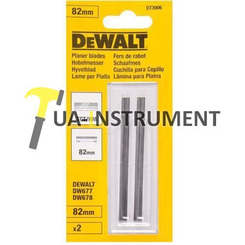 Ножи для рубанка DeWALT, ТСТ, 82 мм, 1 пара., шт Кременчуг - изображение 1