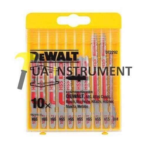 Набор полотен пильных DeWALT по металлу для электролобзиков, 10шт., шт Кременчуг - изображение 1