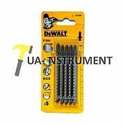 Полотно пильное DeWALT по алюминию, цветным металлам, пластику, для электролобзиков, 5шт., шт Кременчуг