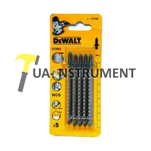 Полотно пильное DeWALT по алюминию, цветным металлам, пластику, для электролобзиков, 5шт., шт Кременчуг - изображение 1