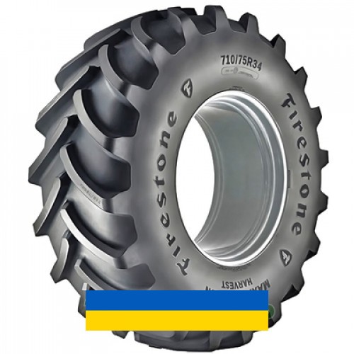 650/75R32 Firestone MAXI TRACTION HARVEST 172/172A8/B Сельхоз шина Київ - изображение 1