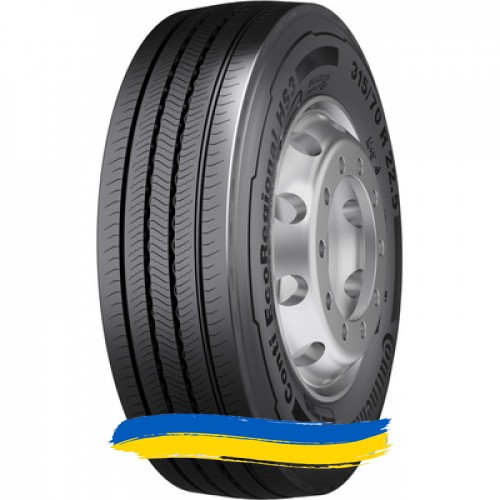 315/70R22.5 Continental EcoRegional HS3 156/150L Рулевая грузовая шина Київ - изображение 1