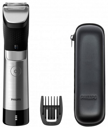 Триммер Philips Beard trimmer 9000 Prestige BT9810-15 Київ - изображение 1