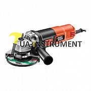 Угловая шлифмашина BLACK+DECKER 750Bт, d=115мм, 12000об/мин, плавный пуск, бесключевой замок кожуха, Кременчуг