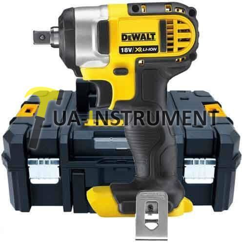 Гайковерт ударный аккумуляторный 18 V, 203 Нм, Li-Ion, без акк. и ЗУ, кейс DeWALT DCF880NT Кременчуг - изображение 1