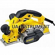Рубанок DeWALT,1050Вт, 0-4 мм, пар.упор, 2 ножа, переходник, вес 4кг ., шт Кременчуг