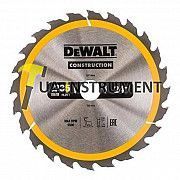 Диск пильный DeWALT, 235х30мм, 24z (WZ/ATB), +20 град., шт Кременчуг