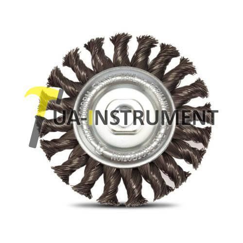 Щетка металлическая DeWALT, D=115 мм, дисковая., шт Кременчуг - изображение 1