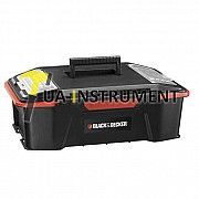 Специальный кейс-органайзер Multievo BLACK+DECKER, для хранения насадок, шт Кременчуг