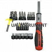 Отвертка BLACK+DECKER, реверсивная, положения: вправо, влево, блок., шт Кременчуг