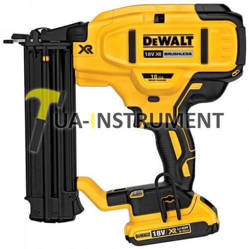 Аккумуляторный гвоздезабиватель DeWALT,18В,2 Ач,диаметр гвоздя 1,25 мм,2,6 кг,2 аккум,ЗУ,чемодан, шт Кременчуг - изображение 1