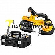 Аккумуляторная пила ленточная DeWALT,18,0В XR Li-lon,скорость ленты 174 м/мин,3,9 кг,чемодан TSTAK,  Кременчуг