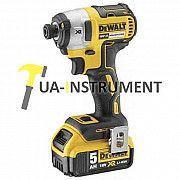 Шуруповерт ударный XR Li-Ion,18 В, 205 Нм, 2 акк. 5.0 Ач, ЗУ, кейс DeWALT DCF887P2 Кременчуг