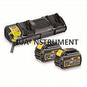 Зарядное устройство DeWALT, XR FLEXVOLT,4А(двойное),Li-lon,XR Li-lon,2 аккум. DCB546,1,2 кг.,коробка Кременчуг