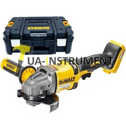 Угловая шлифмашина аккум.DeWALT,XR FLEXVOLT,Li-Ion 54,0 В,диск 125 мм, посадка М14, 2,18кг.,чемодан. Кременчуг - изображение 1