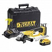 Угловая шлифмашина аккумуляторная DeWALT,XR Li-lon 18В,2х4Ач, диаметр диска 125мм,8000 об/мин.,2,2кг Кременчуг