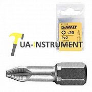 Бита торсионная DeWALT "Extra Grip" Pz2, L=25мм,20шт, шт Кременчуг