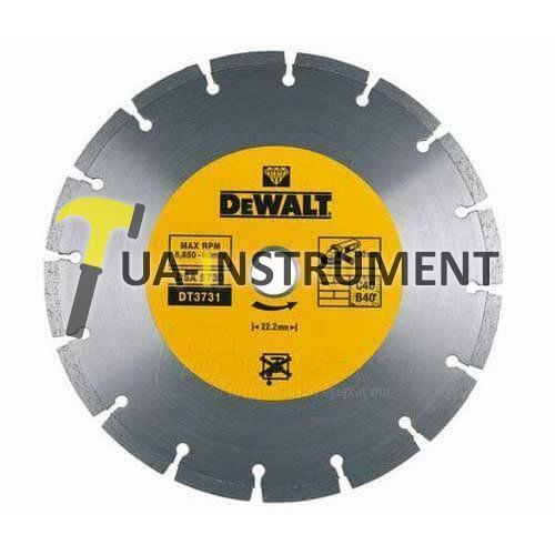 Диск алмазный DeWALT, 125х1.8x22.2мм, сегментный, сухой рез, универсальный., шт Кременчуг - изображение 1