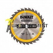 Диск пильный DeWALT, 184х16мм, 30z (WZ/ATB), +10 град., шт Кременчуг
