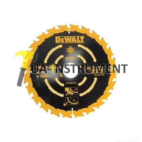 Диск пильный DeWALT, 190х30мм, 24z (WZ/ATB), +18 град, для DWE575, DWE576., шт Кременчуг - изображение 1