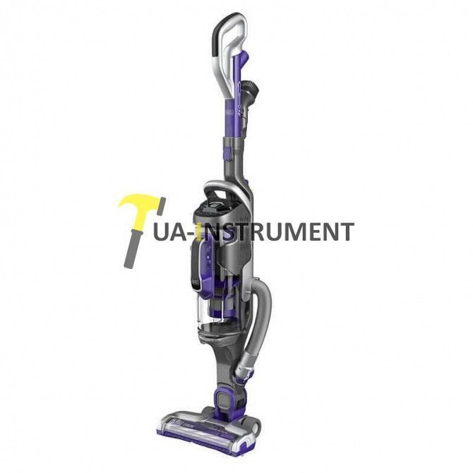 Аккумуляторный пылесос MultiPower BLACK+DECKER,18В,2,5 Ач,возд.поток 1149,6 л/мин,45 Вт, 3,85 кг, шт Кременчуг - изображение 1