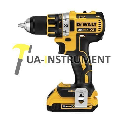 Дрель/шуруповерт XR Li-Ion, 18V, 60 Нм, патрон 1.5-13 мм, 2 акк. ЗУ, кейс DeWALT DCD790D2 Кременчуг - изображение 1