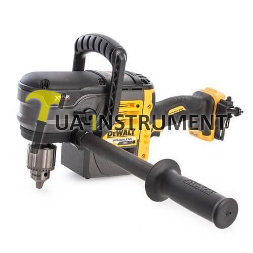 Угловая аккумуляторная дрель XR FLEXVOLT, Li-lon 54V,140 Hm,1-300/0-1250 об/мин DeWALT DCD460N Кременчуг - изображение 1