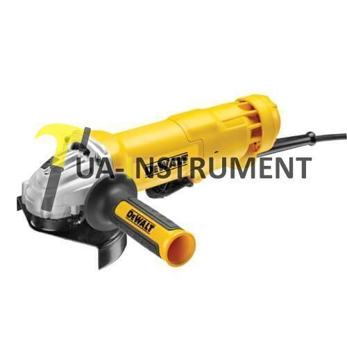 Угловая шлифмашина DeWALT, 1400 Вт, 11500 об/мин, d=125 мм, 1.85 кг, клавишный выключатель, шт Кременчуг - изображение 1