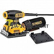 Шлифмашина вибрационная DeWALT, 230Вт, 14000об/мин, 108х115мм, амплитуда 1.6мм, 1.28кг., шт Кременчуг