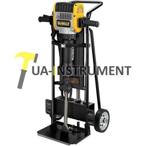Молоток отбойный DeWALT, шестигранный патрон 28мм, 2100Bт, 68Дж(62 Дж по ЕРТА), 31кг, тележка+зубило Кременчуг - изображение 1