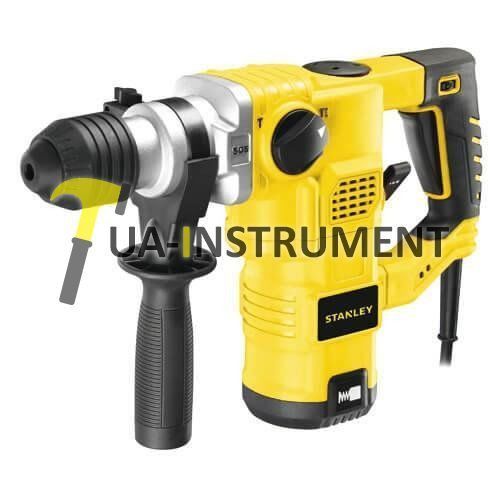 Перфоратор SDS-Plus, 1250 Вт, 3 режима, 3,5 Дж, БЗП, кейс STANLEY STHR323K Кременчуг - изображение 1