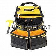 Поясная сумка с двумя карманами под крепеж и скобой для молотка, DeWALT,, шт Кременчуг