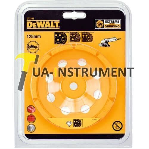 Чашка алмазная DeWALT, 125мм х М14, высота сегментов 8мм, однорядная, универсальная., шт Кременчуг - изображение 1