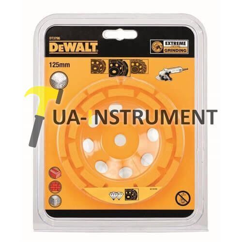 Чашка алмазная DeWALT"EXTREME", 125мм х М14, высота сегментов 8мм, двурядная, универсальная., шт Кременчуг - изображение 1