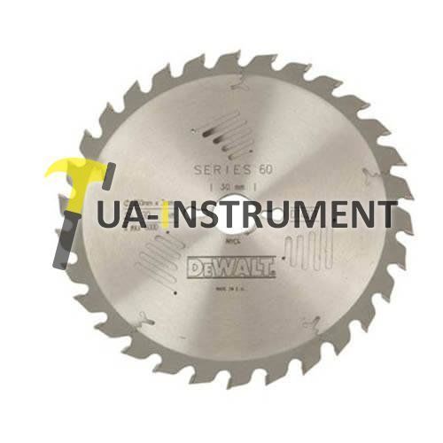 Диск пильный DeWALT, 250х30мм, 40z (WZ/ATB), +10 град., шт Кременчуг - изображение 1