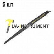 Полотно пильное DeWALT по древесине и пластику, для сабельных пил, 5 шт, шт Кременчуг
