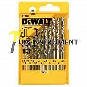 Набор сверл по металлу HSS-G DeWALT,13шт: d=1.5, 2, 2.5, 3, 3.2, 3.5, 4, 4.5, 5, 4.8, 5.5, 6, 6.5 мм Кременчуг