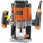 Фрезер BLACK+DECKER, 1200 Вт,8000-28000 об/мин, глубина работ 0 - 55 мм,цанга 38 мм, шт Кременчуг