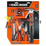 Набор инструмента, BLACK+DECKER, 6 шт, универсальный, шт Кременчуг