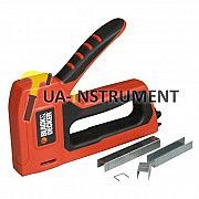 Степлер BLACK+DECKER Тип скоб: "А", высота скобы: 4-10 мм, шт Кременчуг