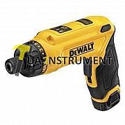 Шуруповерт гироскопический 7.2 В, Li-lon, 1,0 Ач, 430 об/мин., 4 Нм, 0,5 кг DeWALT DCF680G2 Кременчуг